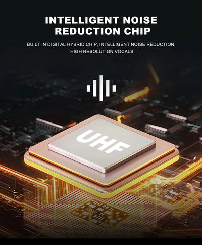 Durable, high-quality mic construction.