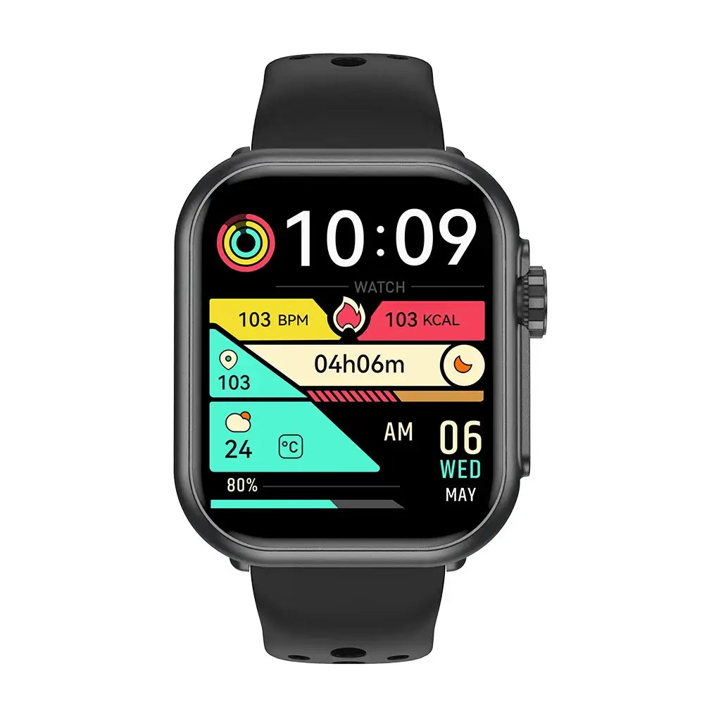Real-time 24-hour heart rate monitoring.