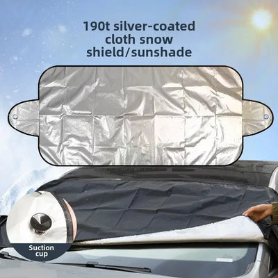 Protects windshield from frost & snow.