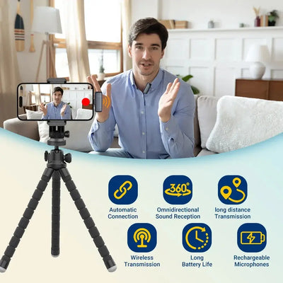 Clear, crisp audio with professional quality.