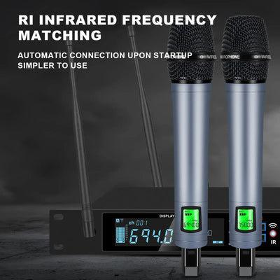 Clear, professional-grade sound quality.