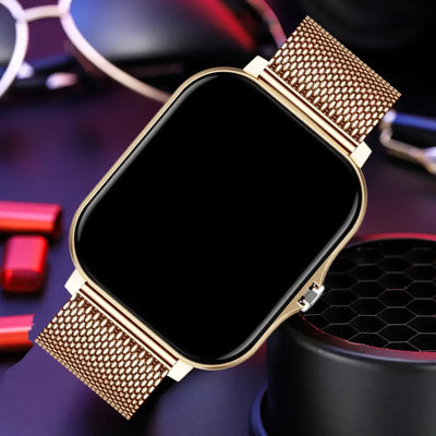 Waterproof design for daily use and workouts.