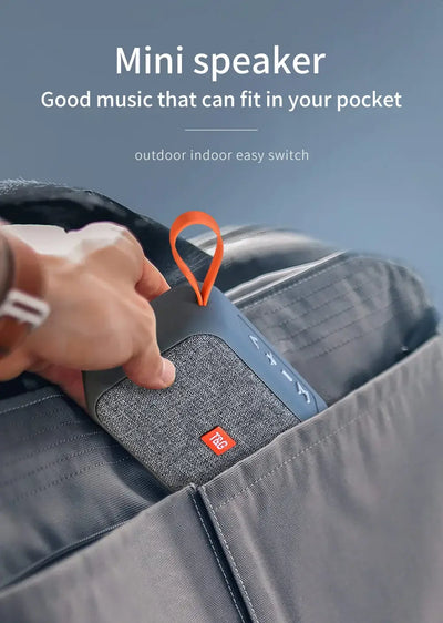 Ideal speaker for travel, picnics, or parties