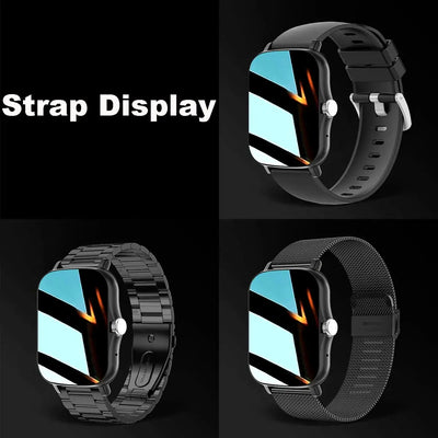 Waterproof design for daily use and workouts.