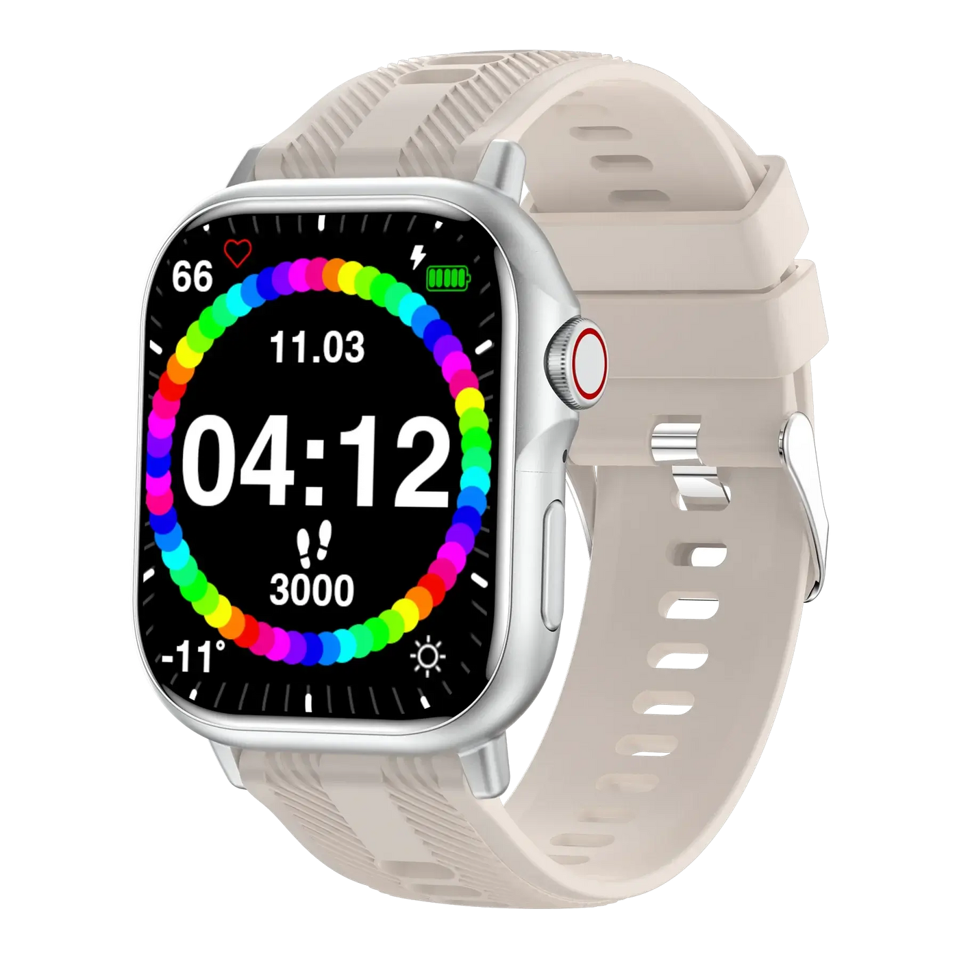 Track workouts, health, and more in one sleek watch.