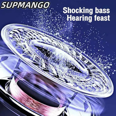 LED-lit wireless speaker with crisp, clear sound.