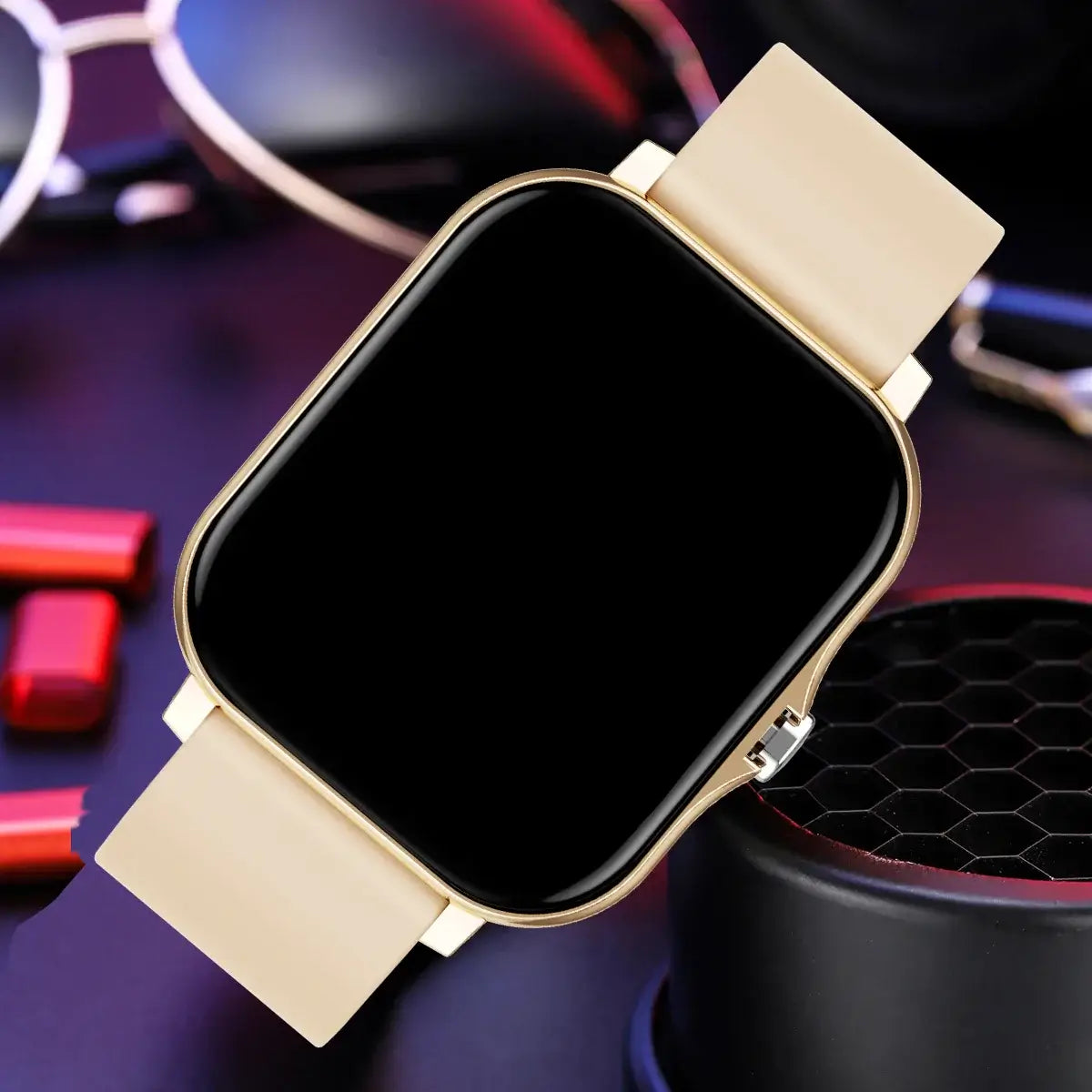 Waterproof design for daily use and workouts.