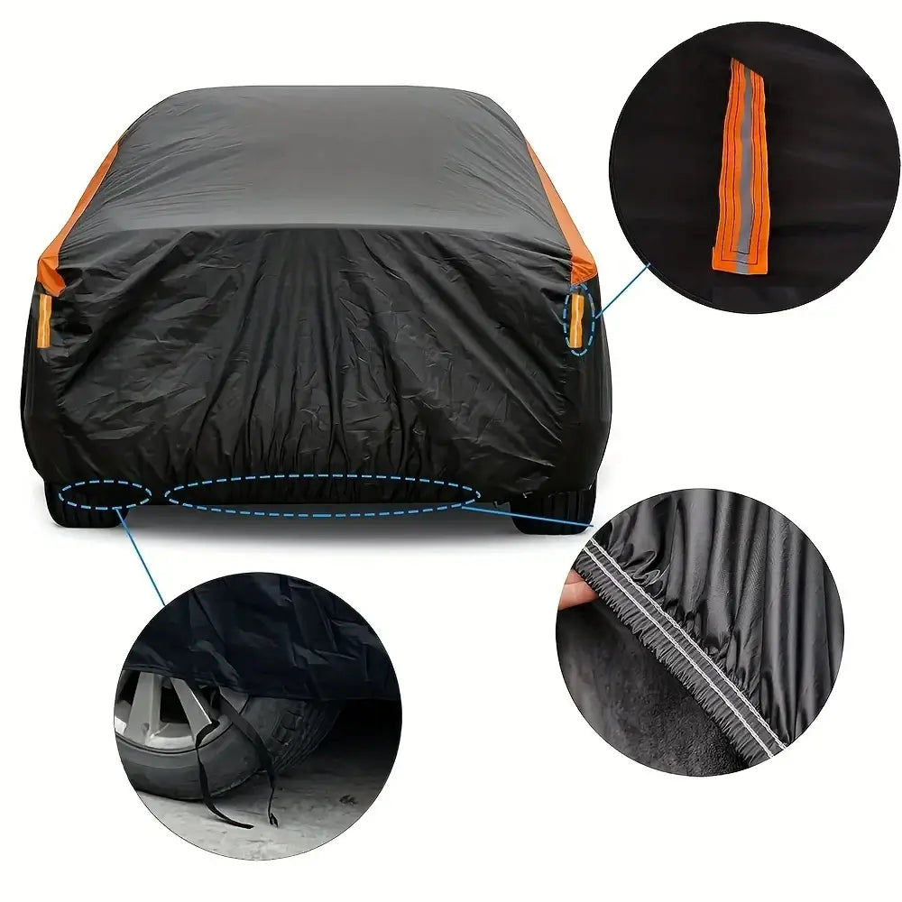 UV-resistant 190T fabric keeps paint safe.
