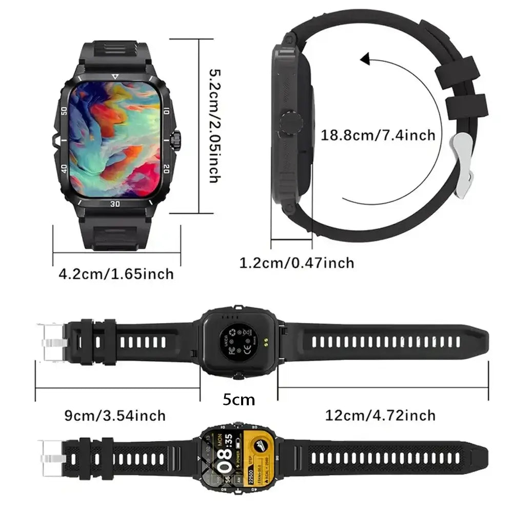 Real-time weather updates on your wrist.
