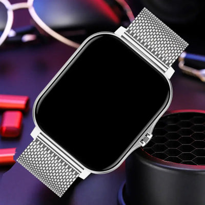Waterproof design for daily use and workouts.