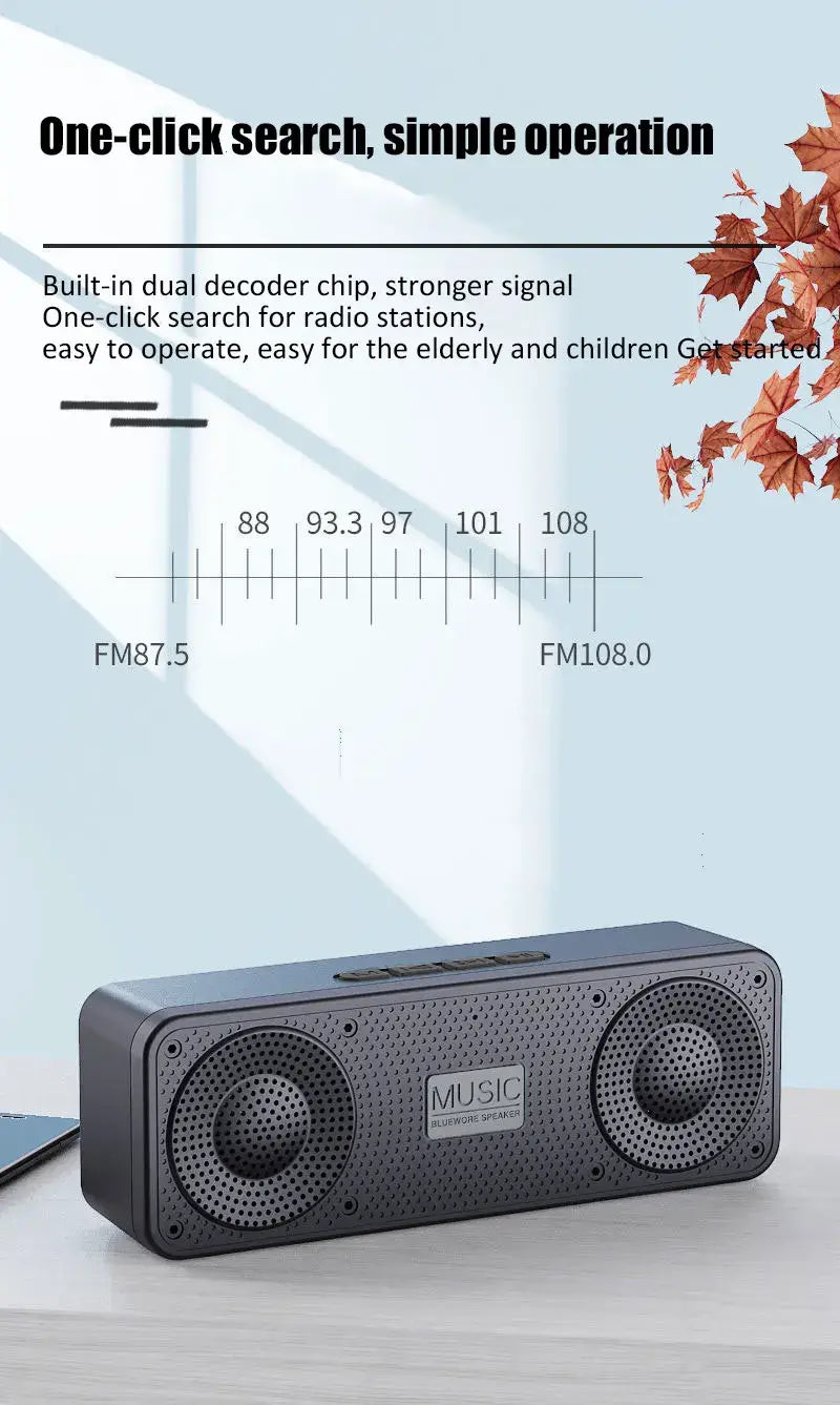 Wireless freedom with Bluetooth 5.0 stability.