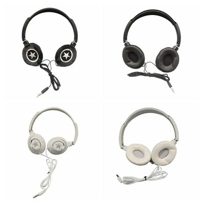 Soft cushioned ear pads reduce outside noise.