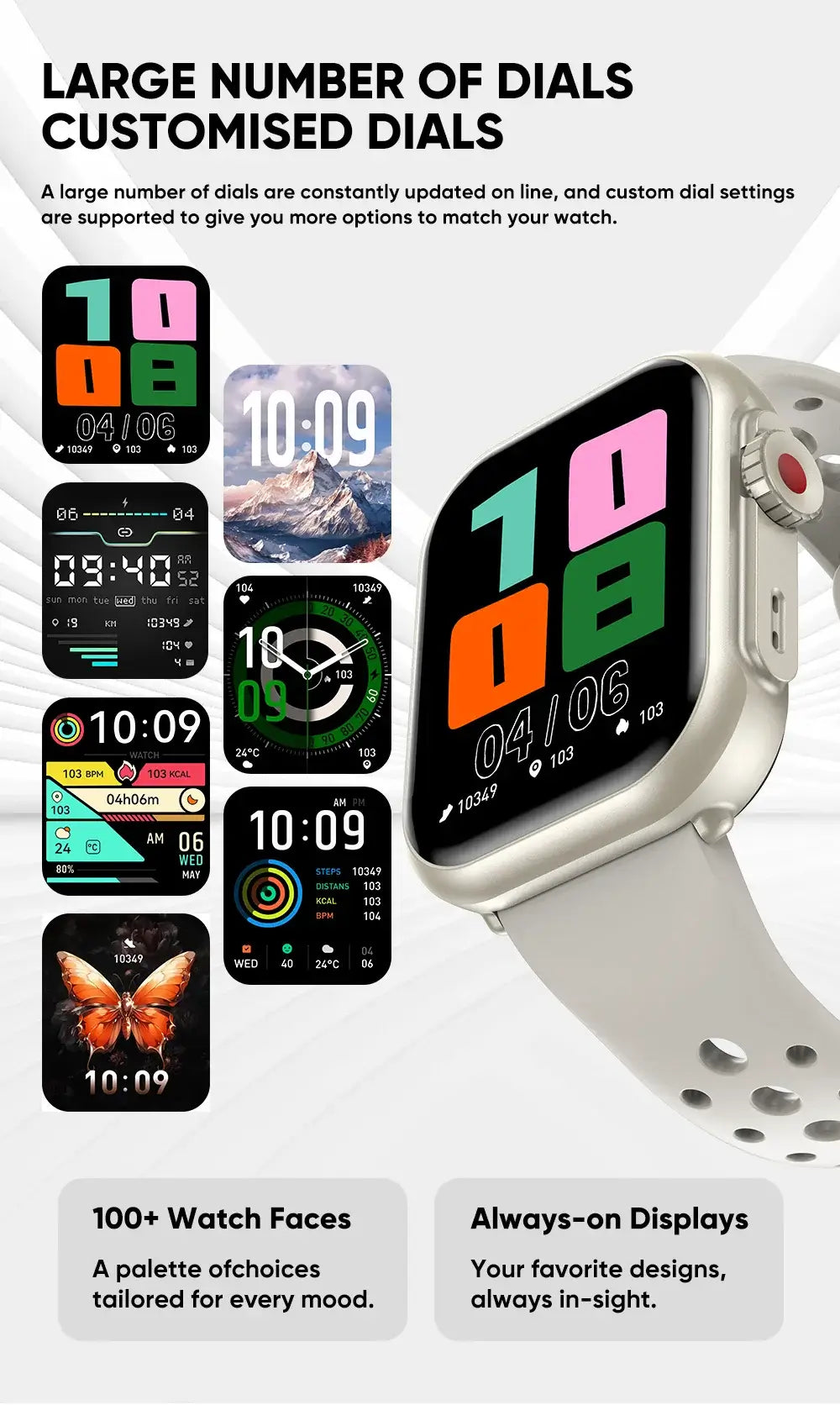 Real-time 24-hour heart rate monitoring.