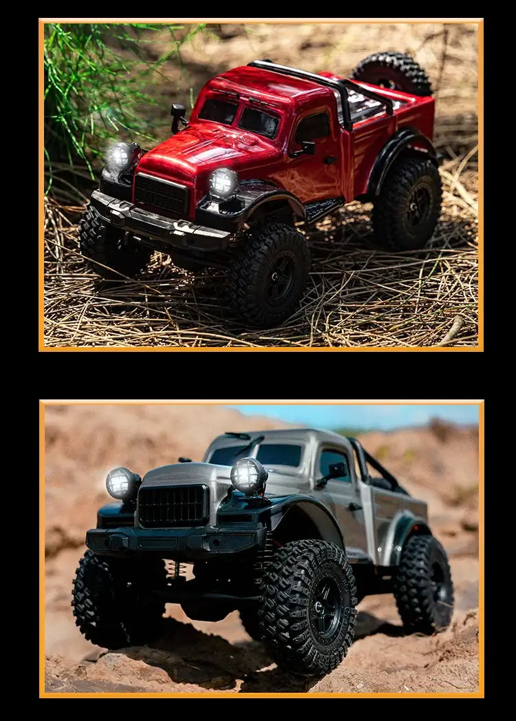 Fun 4WD action for little truck fans.