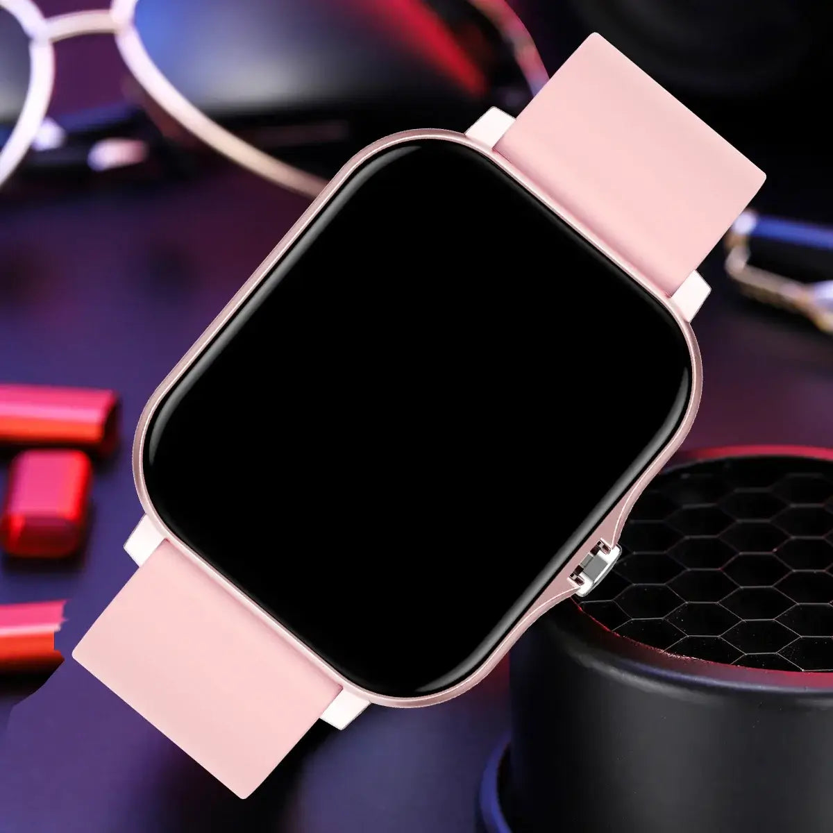 Waterproof design for daily use and workouts.