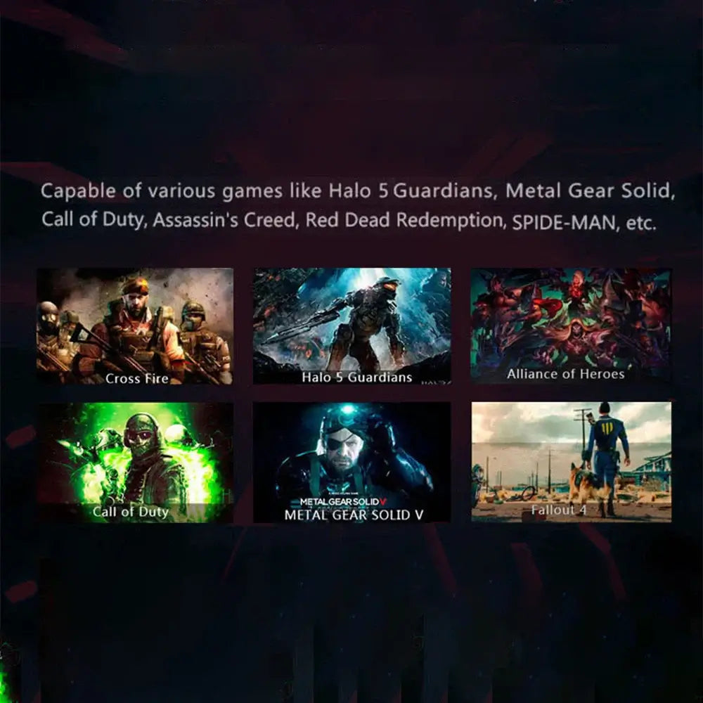 Great for FPS, MOBA, and multiplayer games.