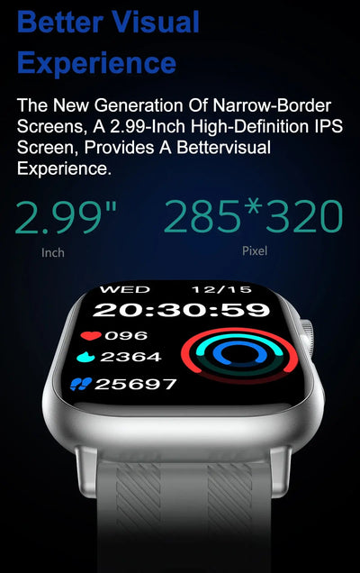 Track workouts, health, and more in one sleek watch.
