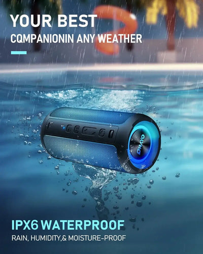 Wireless Bluetooth speaker for on-the-go tunes