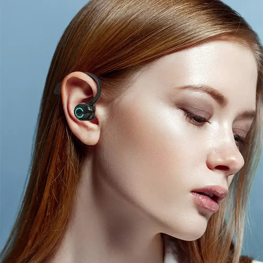 Business-style wireless ear-hook design.