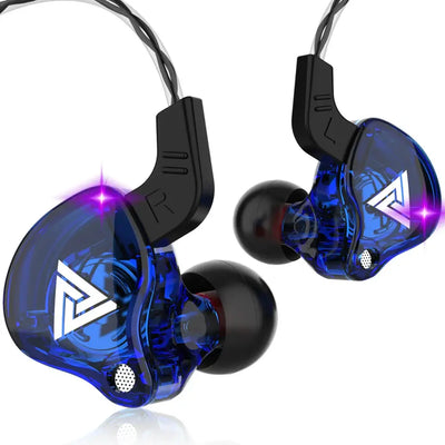 Noise-isolating earbuds for focused listening.