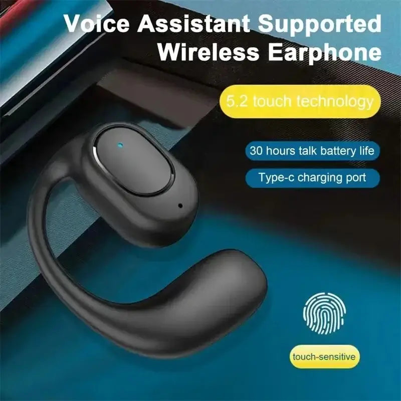 Wireless audio without blocking your ears.