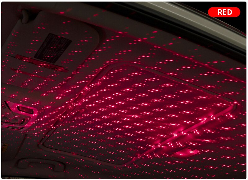 USB starlight lamp for unique decor.