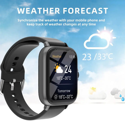 Waterproof design for daily use and workouts.
