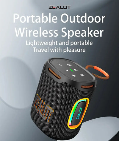 Wireless Bluetooth speaker for outdoor use