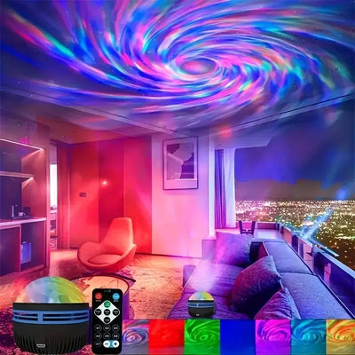 Create a peaceful aurora show right on your ceiling.