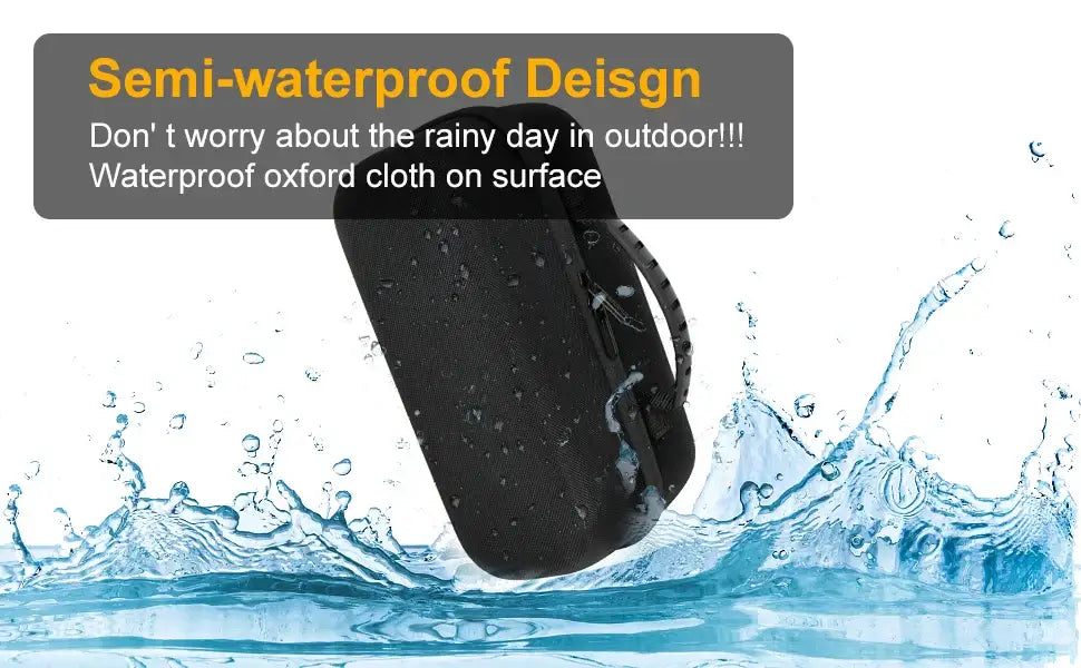 Water-resistant travel case